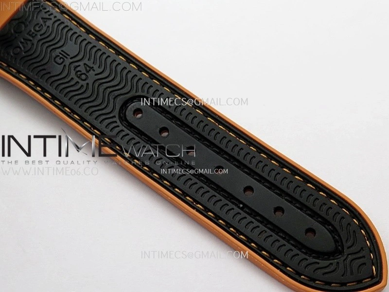 Planet Ocean Master Chronometer Black Orange Ceramic Bezel SS SCF 1:1 Best Edition Black Dial on Black Rubber Strap A9900