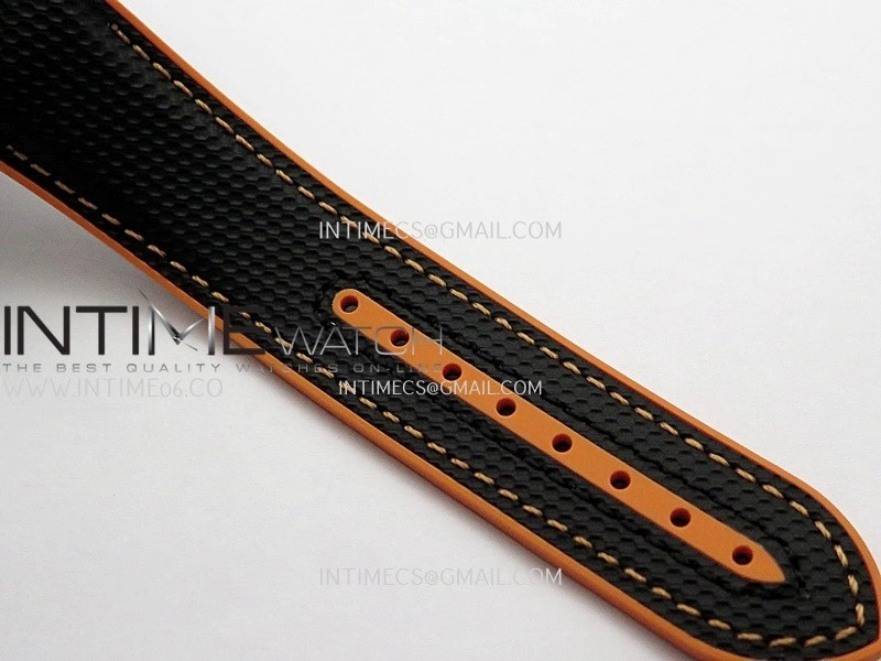 Planet Ocean Master Chronometer Black Orange Ceramic Bezel SS VRF 1:1 Best Edition Black Dial On Black Rubber Strap A9900