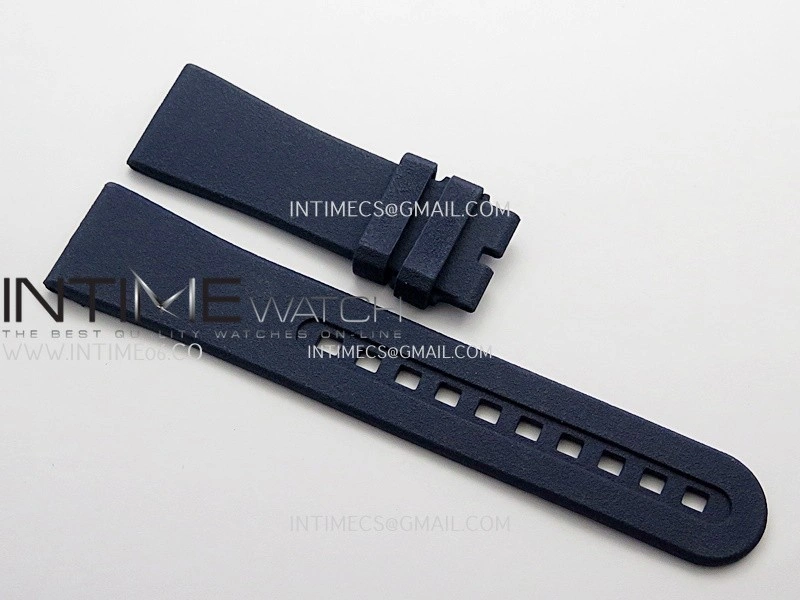 Fifty Fathoms Bathyscape Blue Ceramic Bezel RG GF 1:1 Best Edition Blue Dial On Blue Nylon Strap A1315