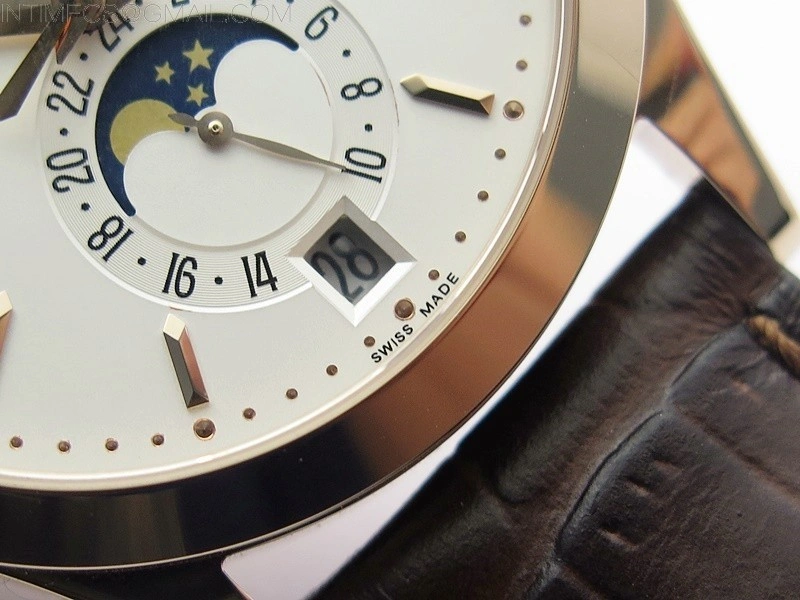 Annual Calendar Complications 5396 RG GRF Best Edition White dial on Brown leather strap A324