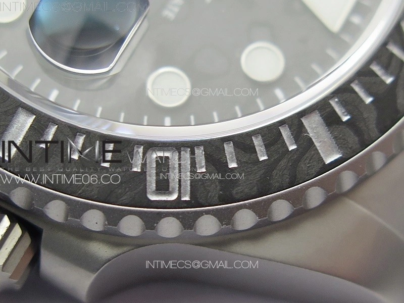 Submariner DIW Carbon Bezel VSF 1:1 Best Edition Black Carbon Dial on Sandblasted Bracelet VS3135