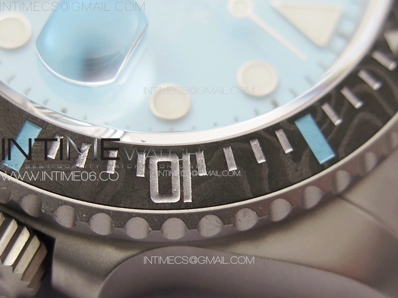 Submariner DIW Carbon Bezel VSF 1:1 Best Edition Tiffany Blue Dial on Sandblasted Bracelet VS3135