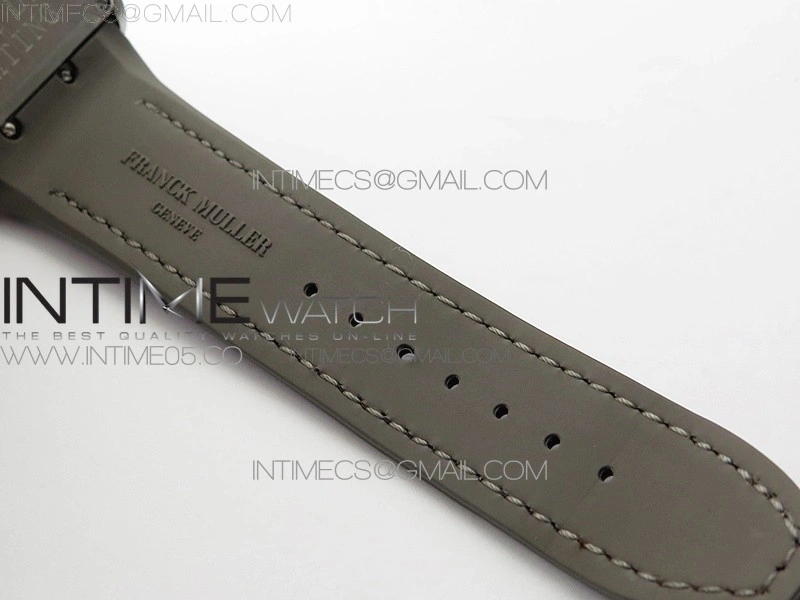 Vanguard V45 Chrono Brushed SS RG ABF Best Edition Gray Dial on Gray Gummy Strap A7750