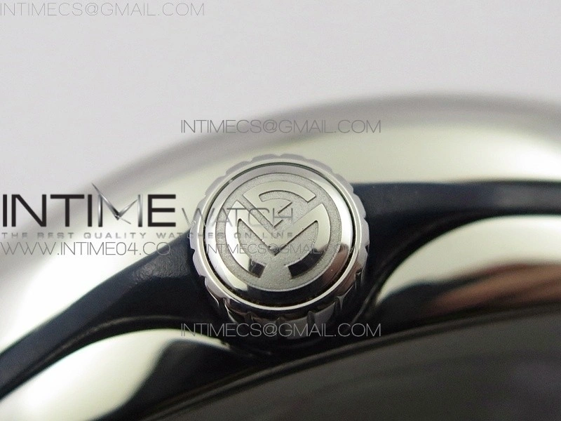 Vanguard V45 SS ABF Best Edition Blue Dial Diamonds Markers on Blue Gummy Strap A2813