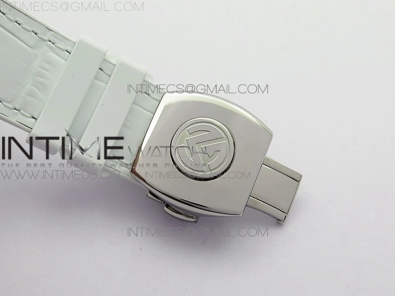 Vanguard V45 SS ZF Best Edition White Textured Dial on White Rubber Strap MIYOTA 9015
