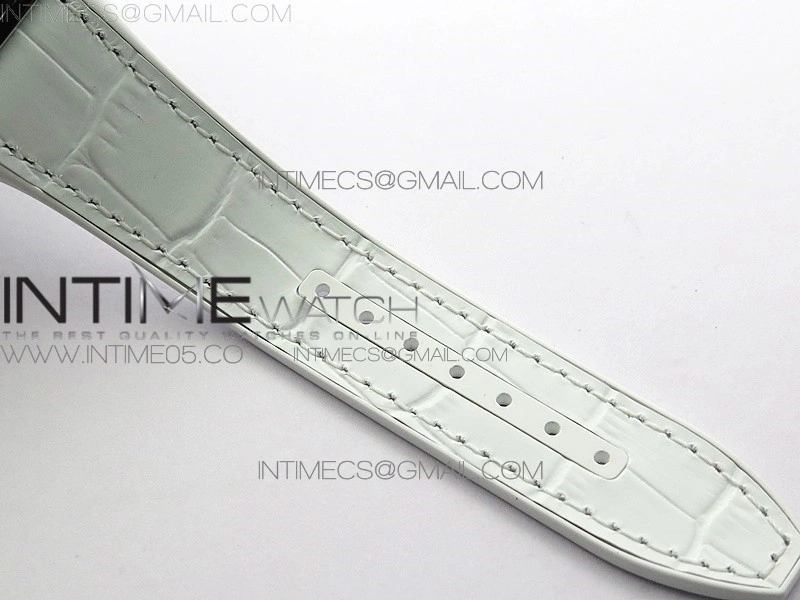 Vanguard V45 SS ZF Best Edition White Textured Dial on White Rubber Strap MIYOTA 9015