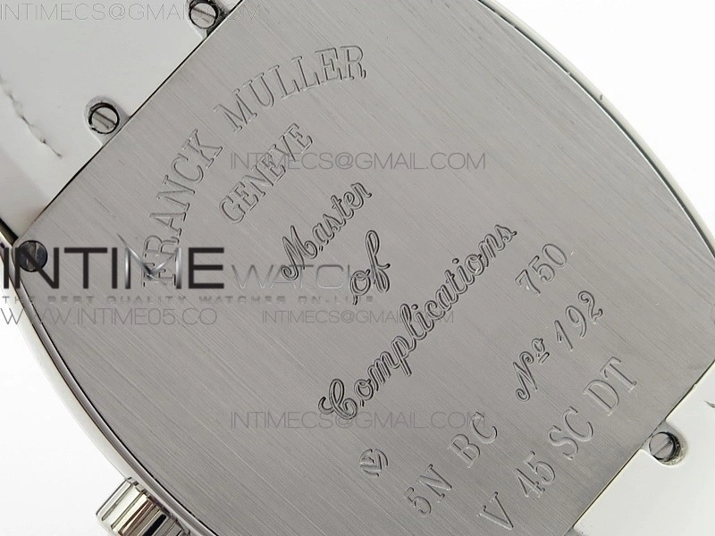 Vanguard V45 SS ZF Best Edition White Textured Dial on White Rubber Strap MIYOTA 9015
