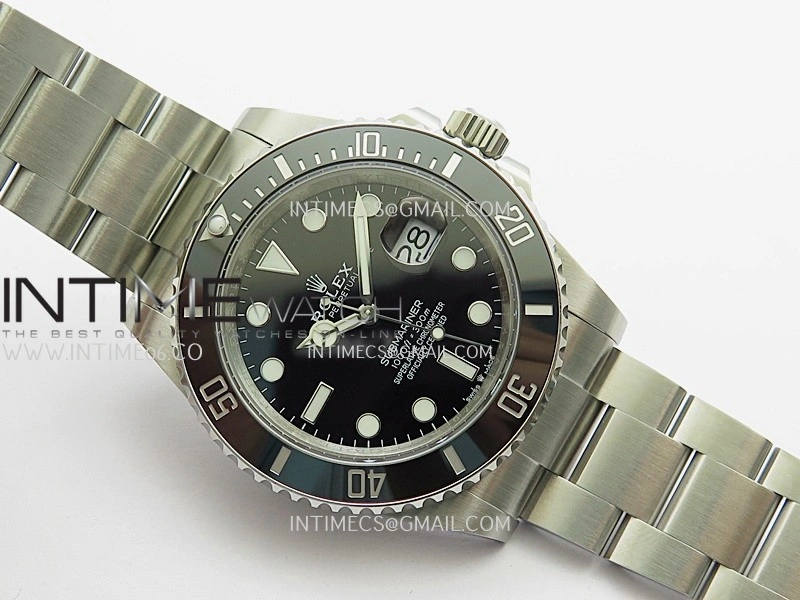 Submariner 126610 LN 904L SS QF 1:1 Best Edition Black Dial On Oyster Bracelet SH3235