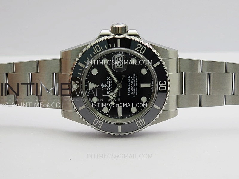 Submariner 126610 LN 904L SS QF 1:1 Best Edition Black Dial On Oyster Bracelet SH3235