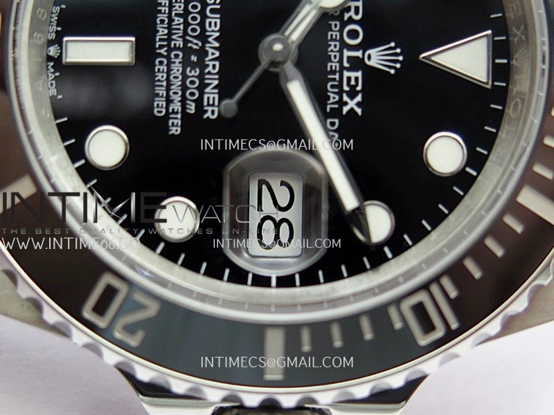 Submariner 126610 LN 904L SS QF 1:1 Best Edition Black Dial On Oyster Bracelet SH3235