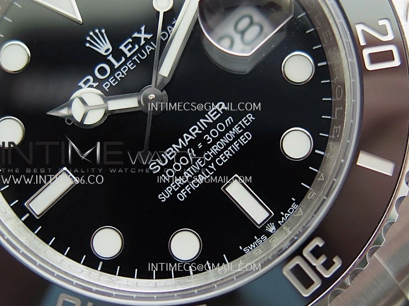 Submariner 126610 LN 904L SS QF 1:1 Best Edition Black Dial On Oyster Bracelet SH3235