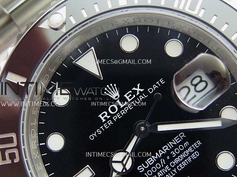 Submariner 126610 LN 904L SS QF 1:1 Best Edition Black Dial On Oyster Bracelet SH3235