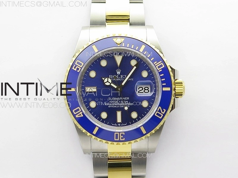 Submariner 41mm 126613 LB SS YG 3EF 1:1 Best Edition Blue Dial on SS YG Bracelet VR3235