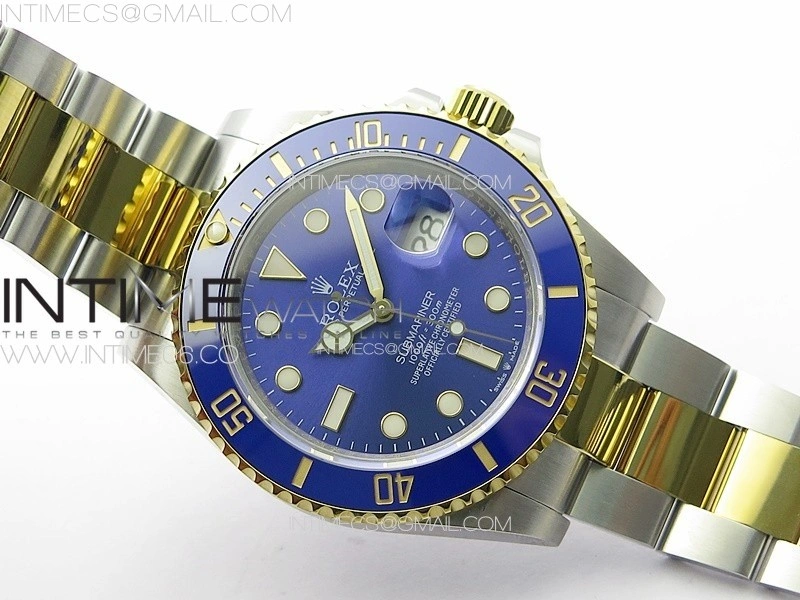 Submariner 41mm 126613 LB SS YG 3EF 1:1 Best Edition Blue Dial on SS YG Bracelet VR3235
