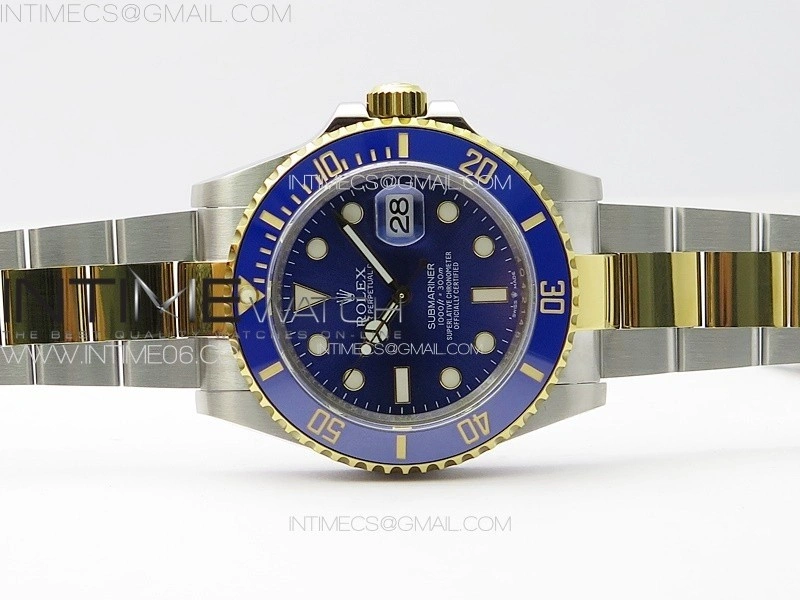 Submariner 41mm 126613 LB SS YG 3EF 1:1 Best Edition Blue Dial on SS YG Bracelet VR3235