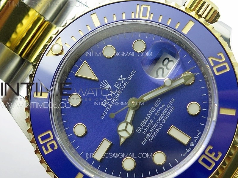 Submariner 41mm 126613 LB SS YG 3EF 1:1 Best Edition Blue Dial on SS YG Bracelet VR3235