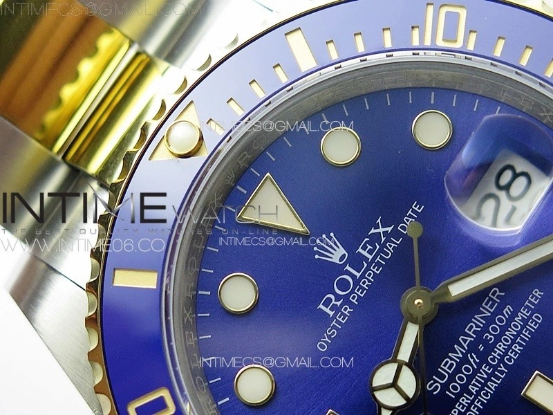 Submariner 41mm 126613 LB SS YG 3EF 1:1 Best Edition Blue Dial on SS YG Bracelet VR3235