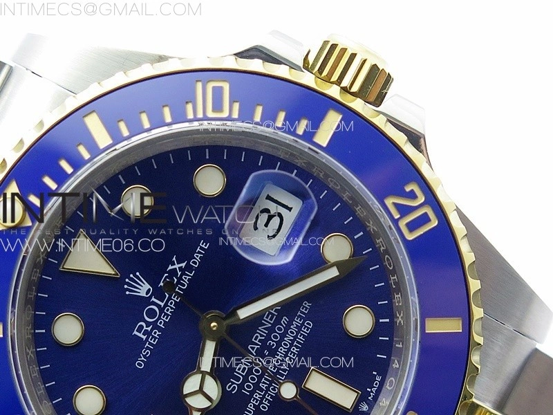 Submariner 41mm 126613 LB SS YG 3EF 1:1 Best Edition Blue Dial on SS YG Bracelet VR3235