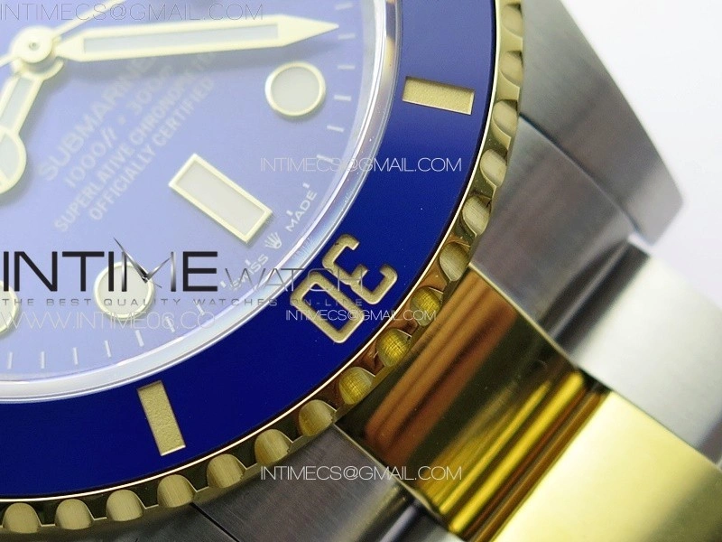 Submariner 41mm 126613 LB SS YG 3EF 1:1 Best Edition Blue Dial on SS YG Bracelet VR3235