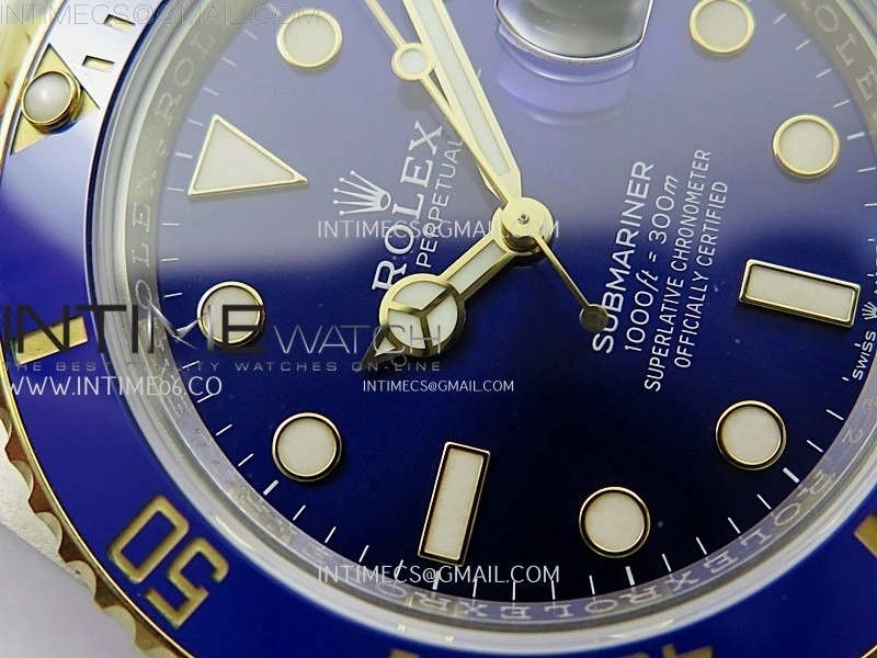 Submariner 41mm 126613 LB SS YG NTF 1:1 Best Edition Blue Dial on SS YG Bracelet VR3235
