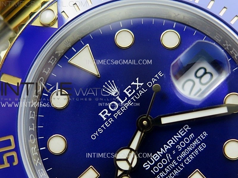 Submariner 41mm 126613 LB SS YG NTF 1:1 Best Edition Blue Dial on SS YG Bracelet VR3235
