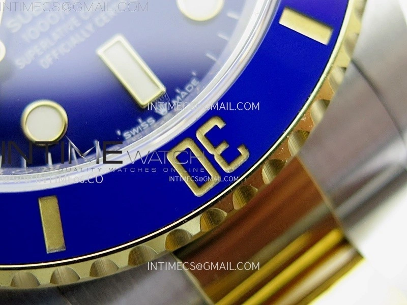 Submariner 41mm 126613 LB SS YG NTF 1:1 Best Edition Blue Dial on SS YG Bracelet VR3235
