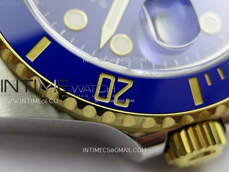 Submariner 41mm 126613 LB SS YG NTF 1:1 Best Edition Blue Dial on SS YG Bracelet VR3235