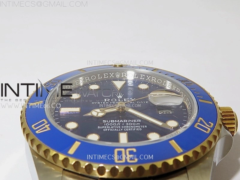 Submariner 41mm 126613 LB SS YG NTF 1:1 Best Edition Blue Dial on SS YG Bracelet VR3235