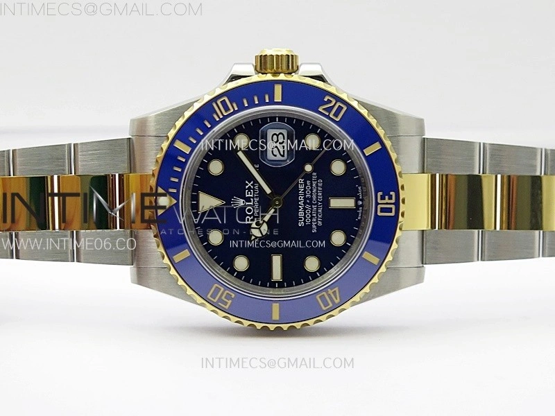 Submariner 41mm 126613 LB SS YG VSF 1:1 Best Edition Blue Dial on SS YG Bracelet VS3235