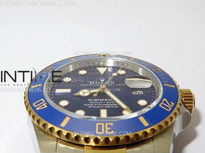 Submariner 41mm 126613 LB SS YG VSF 1:1 Best Edition Blue Dial on SS YG Bracelet VS3235