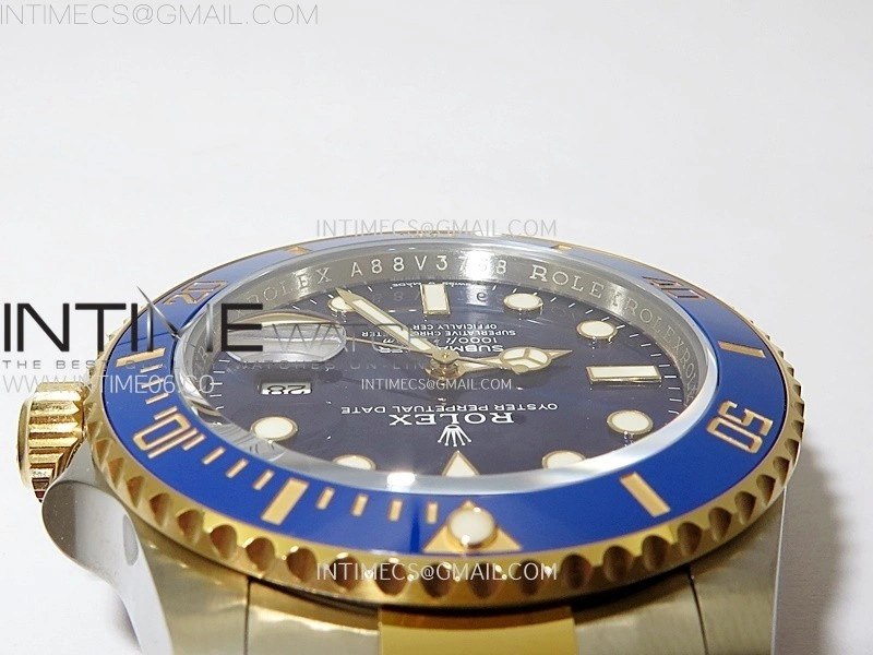 Submariner 41mm 126613 LB SS YG VSF 1:1 Best Edition Blue Dial on SS YG Bracelet VS3235