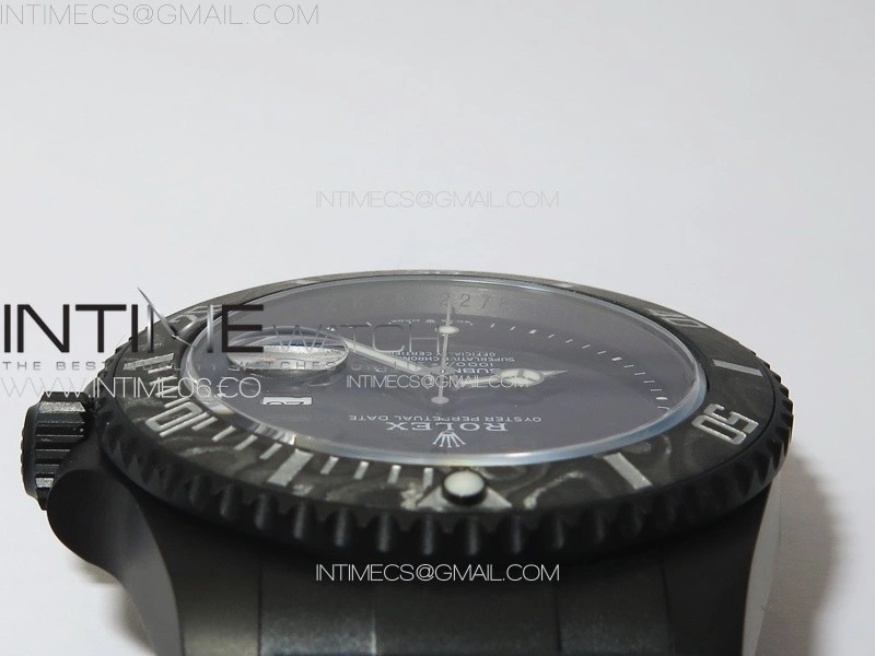 Submariner DIW DLC Sandblasted VSF 1:1 Best Edition Black Dial on DLC Bracelet VS3135