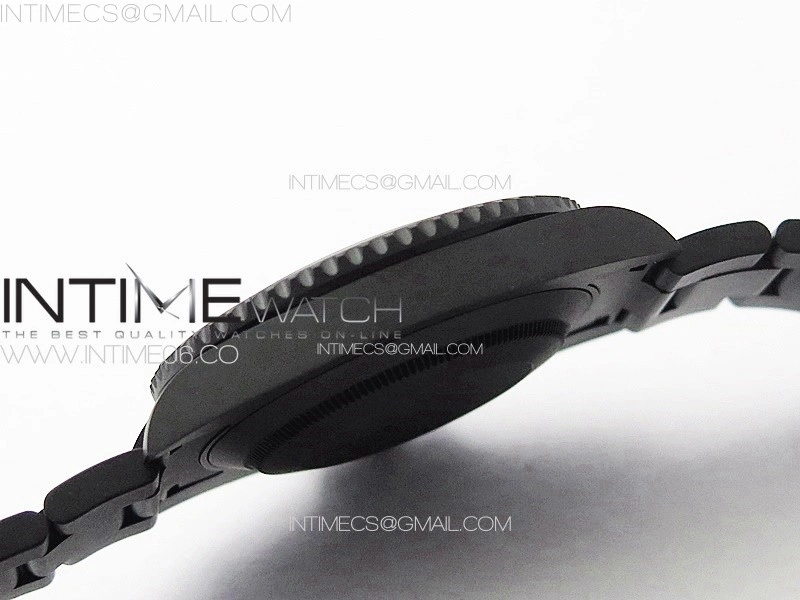 Submariner DIW DLC Sandblasted VSF 1:1 Best Edition Black Dial on DLC Bracelet VS3135