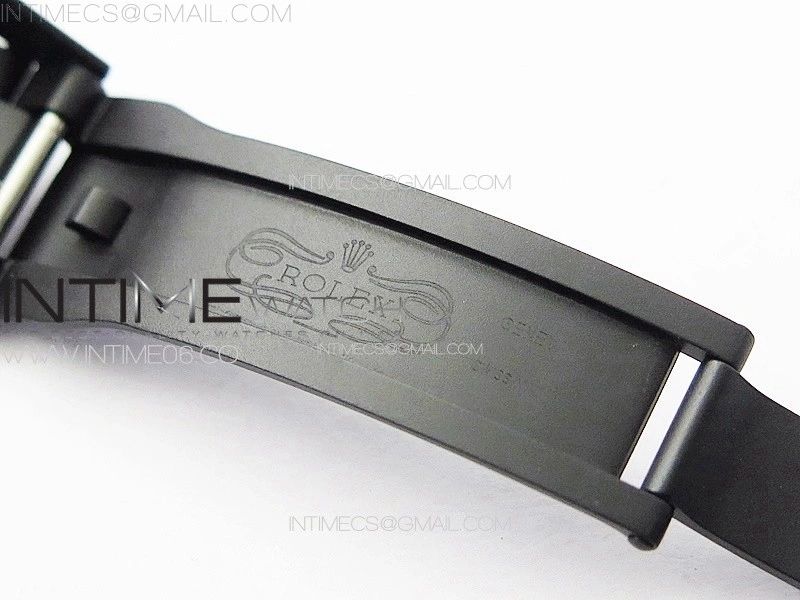 Submariner DIW DLC Sandblasted VSF 1:1 Best Edition Black Dial on DLC Bracelet VS3135