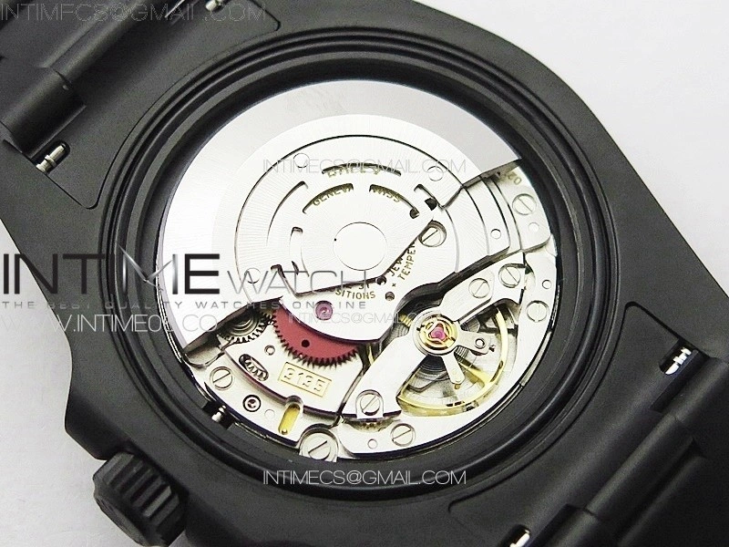 Submariner DIW DLC Sandblasted VSF 1:1 Best Edition Black Dial on DLC Bracelet VS3135