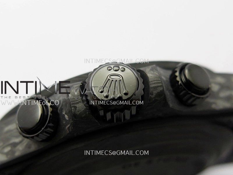 Daytona DIW Carbon Dark Blue Handset GETF Best Edition Skeleton Dial On Dark Blue Nylon Strap SA4130