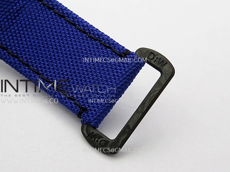 Daytona DIW Carbon Dark Blue Handset GETF Best Edition Skeleton Dial On Dark Blue Nylon Strap SA4130