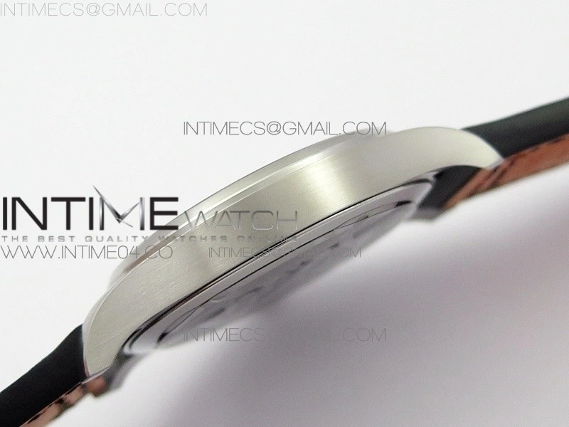 Mark XVIII IW327012 SS M+F 1:1 Best Edition White Dial on Black Leather Strap A2892