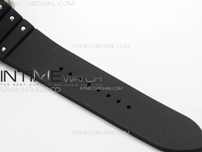 Santos de Cartier 40mm SS YG GF 1:1 Best Edition White Dial on Black Rubber Strap MIYOTA 9015