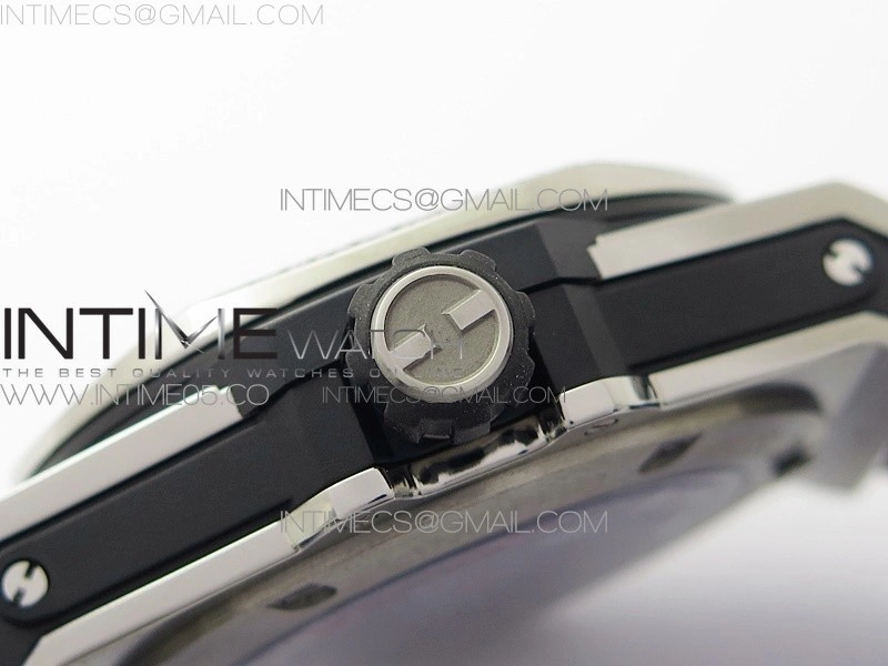 Big Bang Sang Bleu Ti Crystal Bezel And Case WWF 1:1 Best Edition Blue Skeletonal Dial On Blue Gummy Strap Asian HB1213 V2