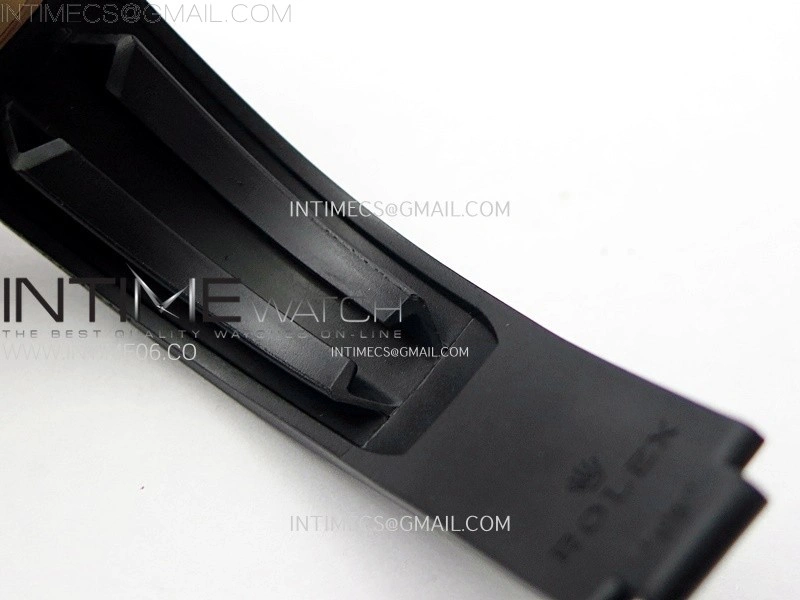 Yacht-Master 126655 BP 1:1 Best Edition Black Ceramic Bezel on Black Rubber Strap VR3235