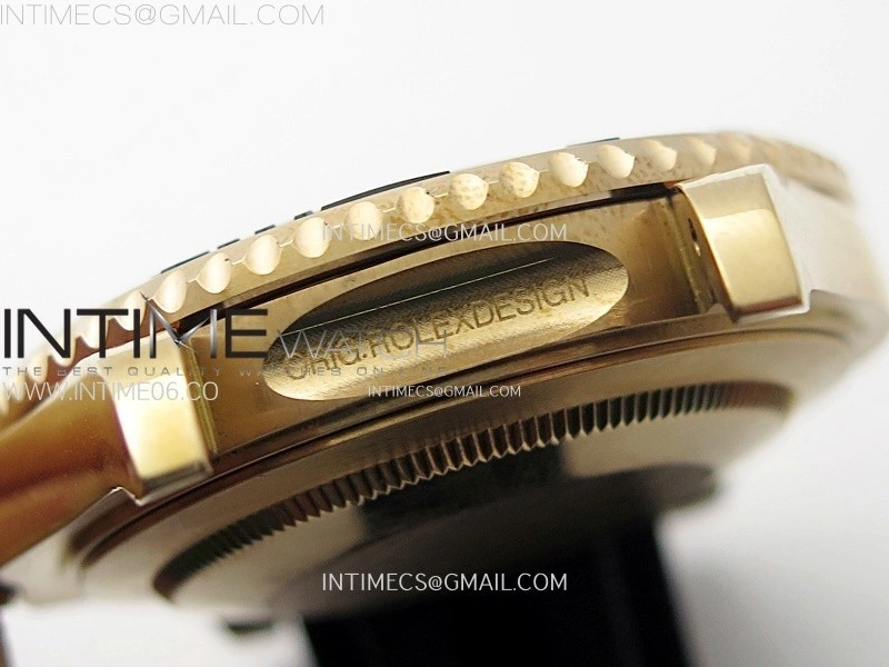 Yacht-Master 126655 BP 1:1 Best Edition Black Ceramic Bezel on Black Rubber Strap VR3235