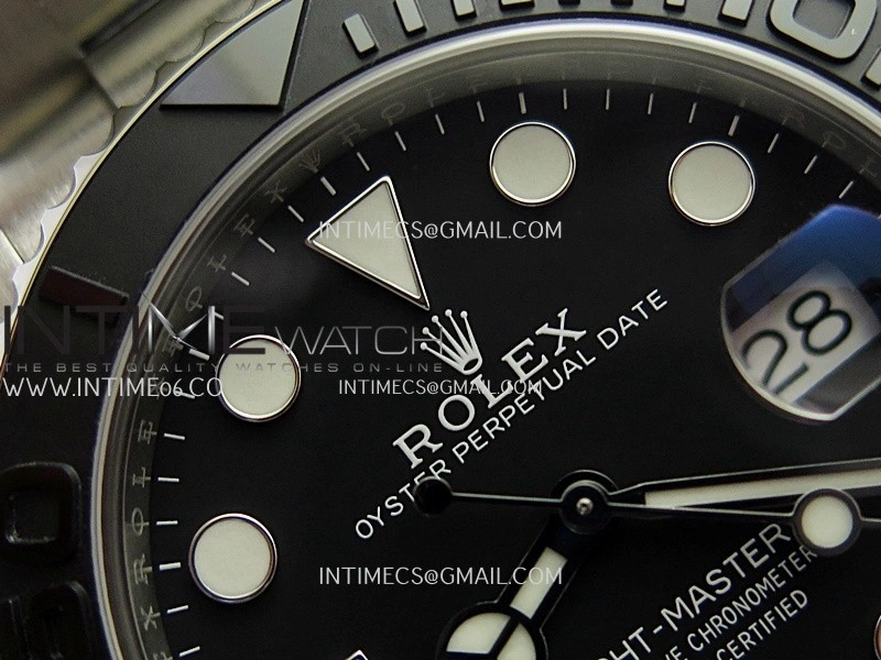Yacht-Master 226627 Titanium ARF 1:1 Best Edition Black Dial On Titanium Bracelet DD3235