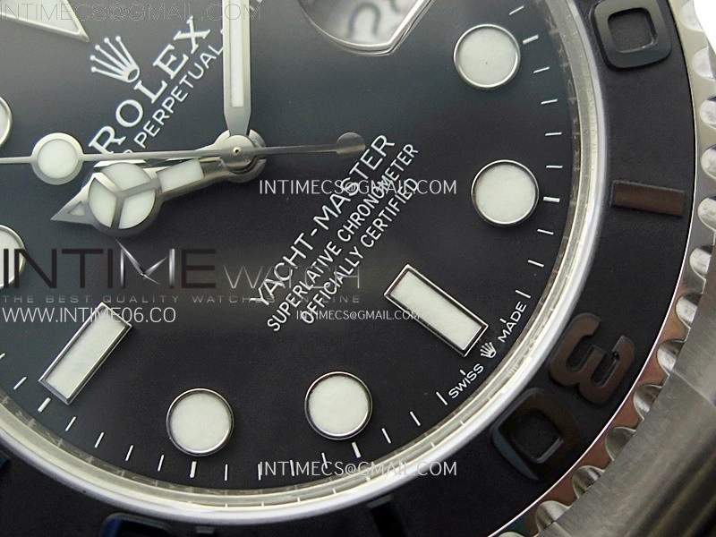 Yacht-Master 226627 Titanium TWF 1:1 Best Edition Black Dial on Titanium Bracelet VR3235