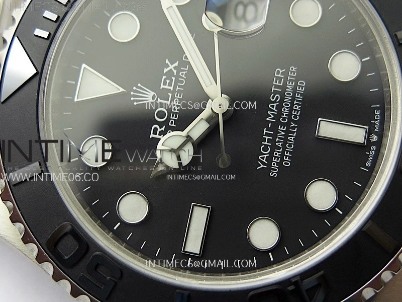 Yacht-Master 226627 Titanium TWF 1:1 Best Edition Black Dial on Titanium Bracelet VR3235