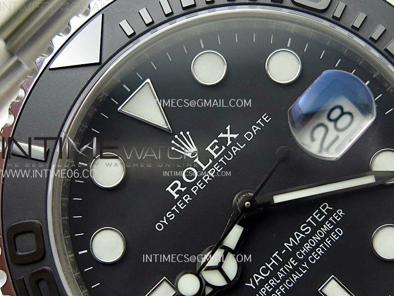 Yacht-Master 226627 Titanium TWF 1:1 Best Edition Black Dial on Titanium Bracelet VR3235