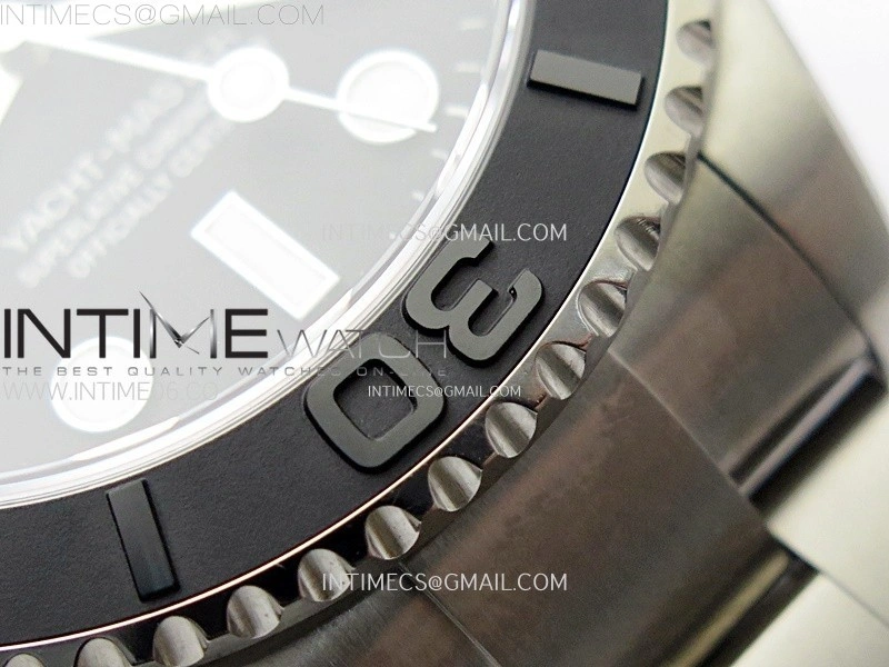 Yacht-Master 226627 Titanium TWF 1:1 Best Edition Black Dial on Titanium Bracelet VR3235