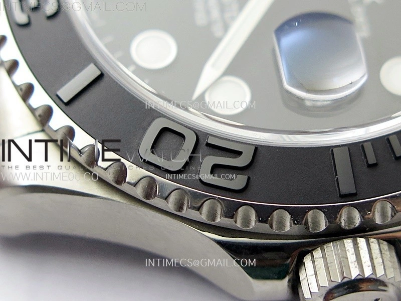 Yacht-Master 226627 Titanium TWF 1:1 Best Edition Black Dial on Titanium Bracelet VR3235