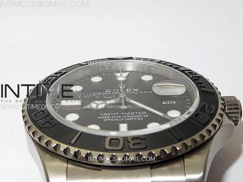 Yacht-Master 226627 Titanium TWF 1:1 Best Edition Black Dial on Titanium Bracelet VR3235
