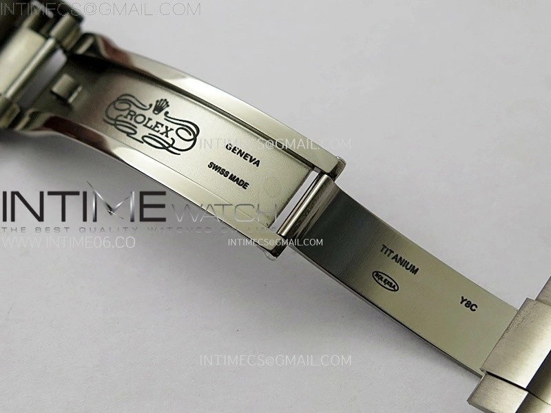 Yacht-Master 226627 Titanium TWF 1:1 Best Edition Black Dial on Titanium Bracelet VR3235